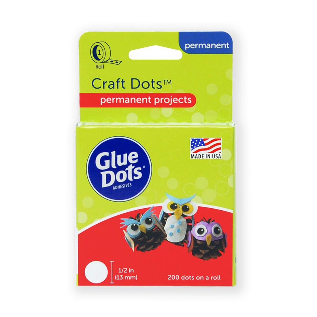 Craft Glue Dots 200-Count Package