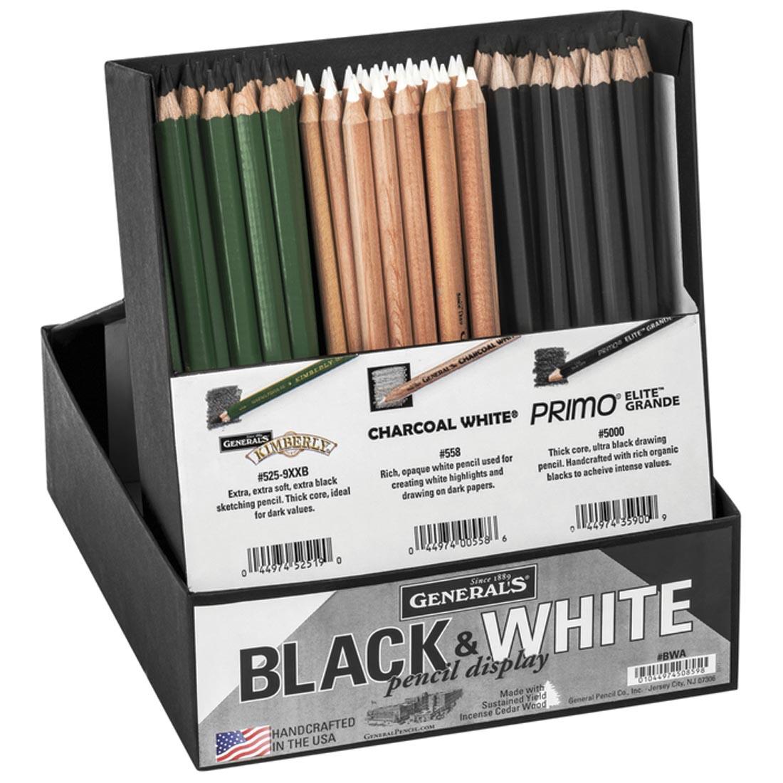 General's Black & White Pencil Class Pack