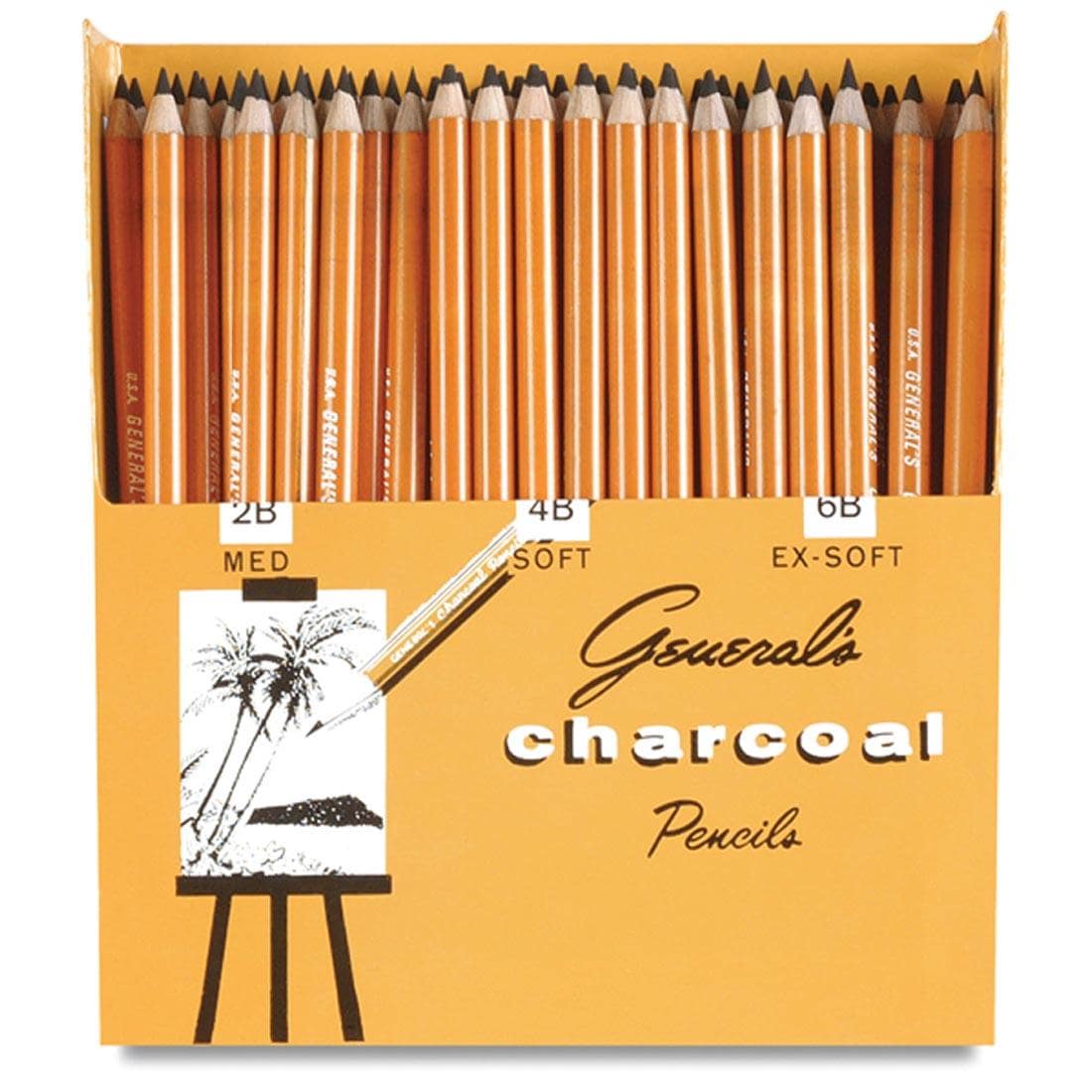 General's Charcoal Pencil Class Pack