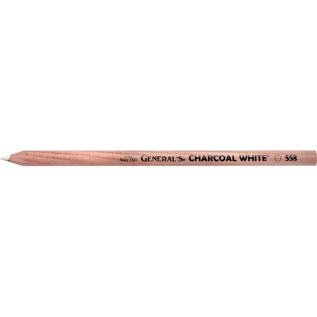 General's Charcoal White Pencil