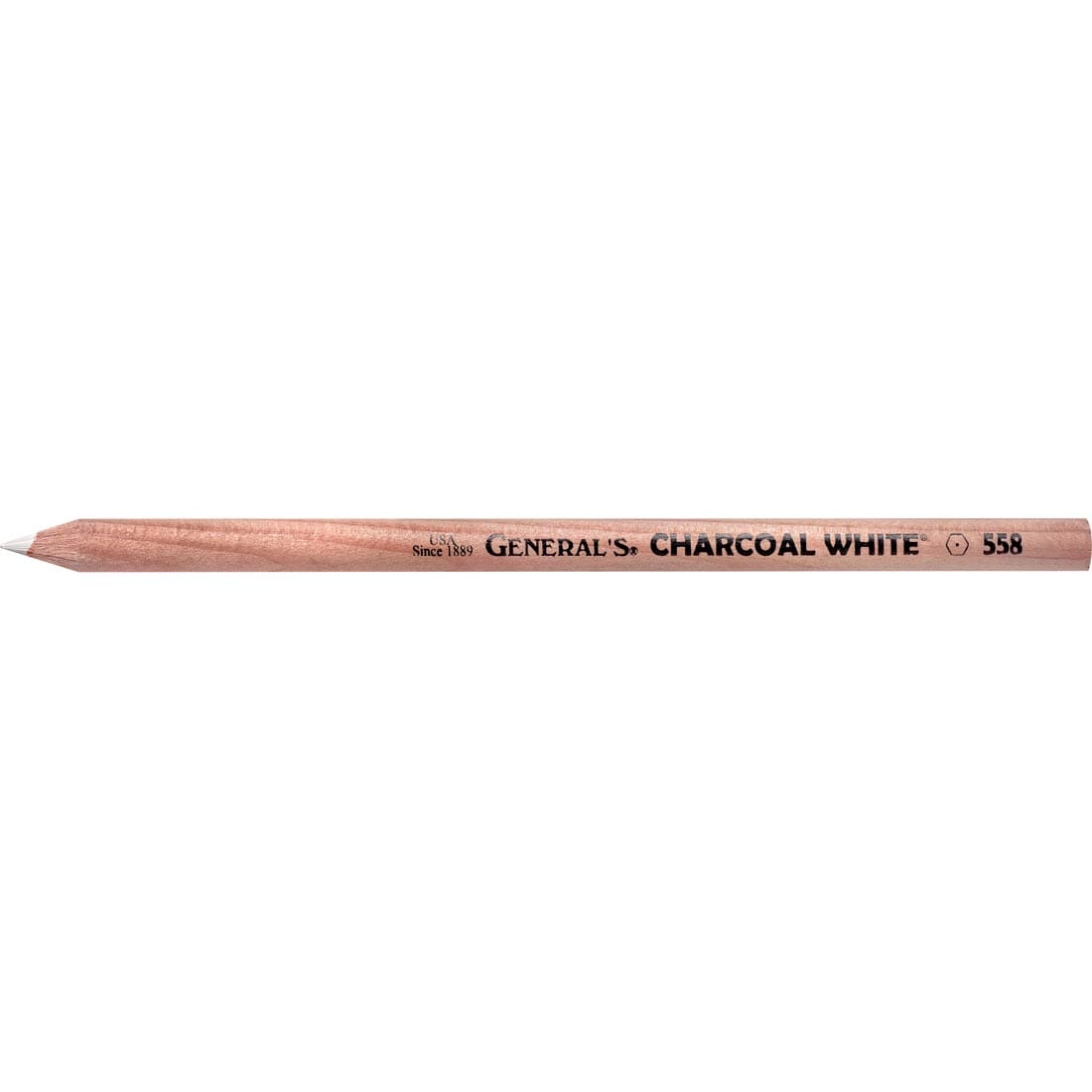 General's Charcoal White Pencil