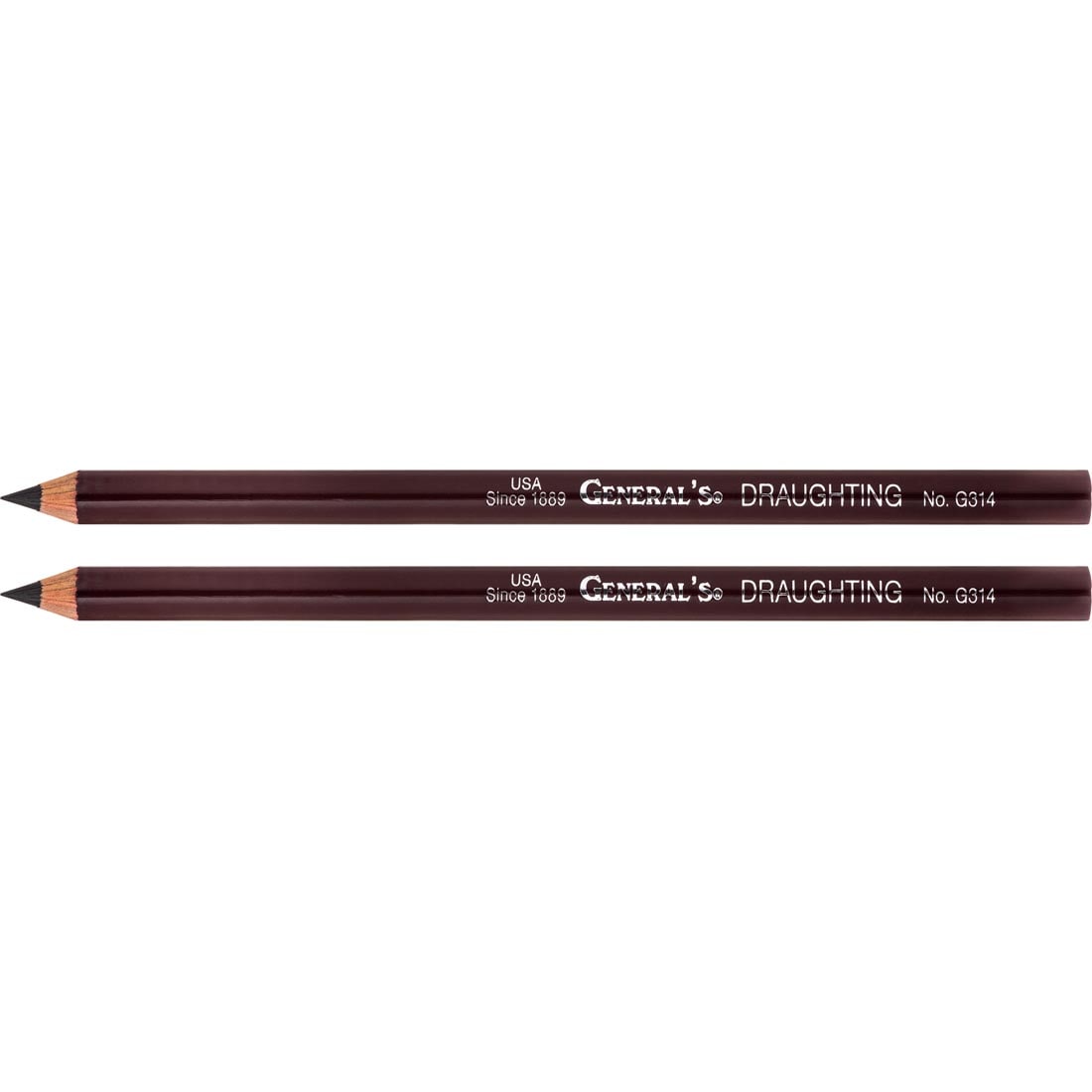 Two General's Draughting Pencils