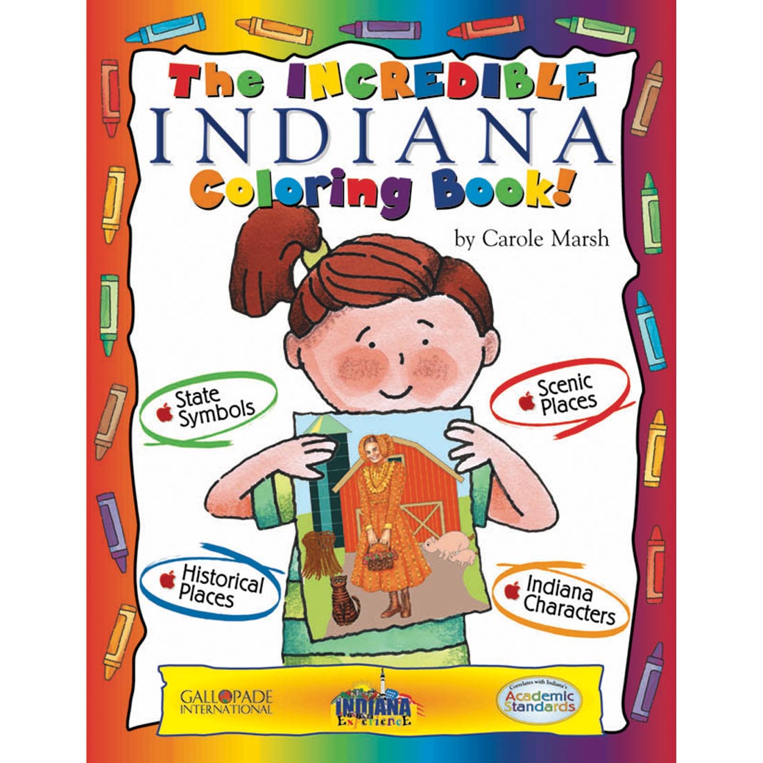 The Incredible Indiana Coloring Book