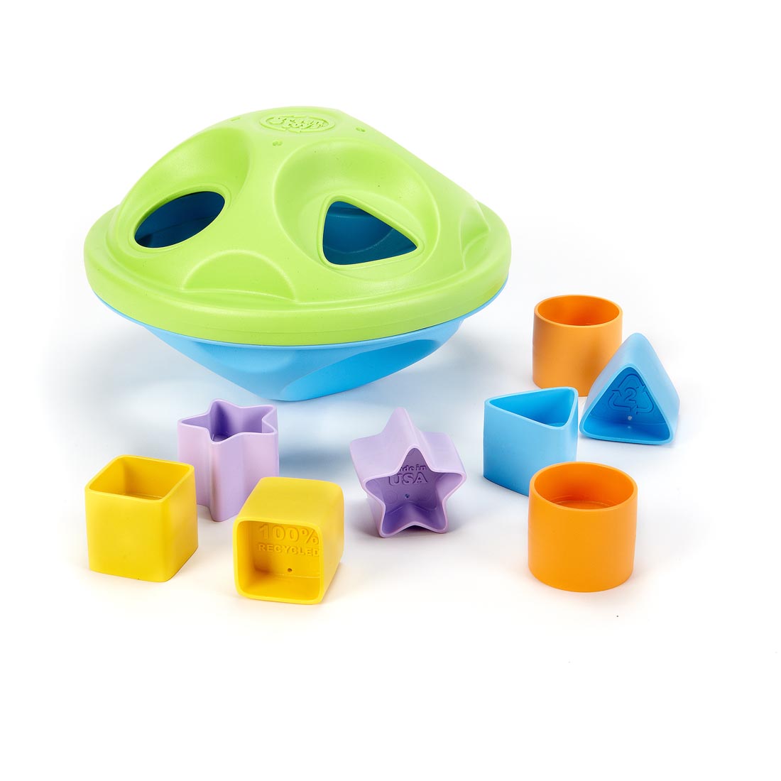 recycled plastic Shape Sorter by Green Toys