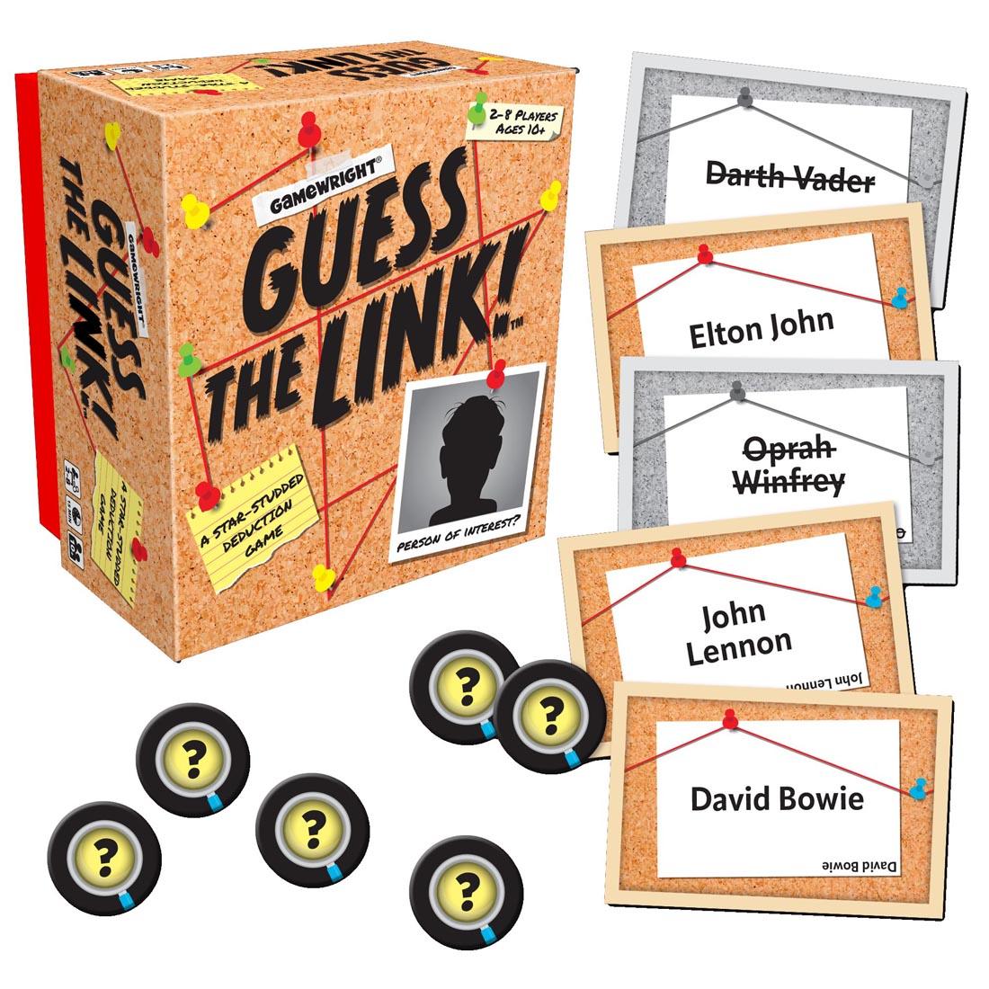 Guess the Link! A Star-Studded Deduction Game