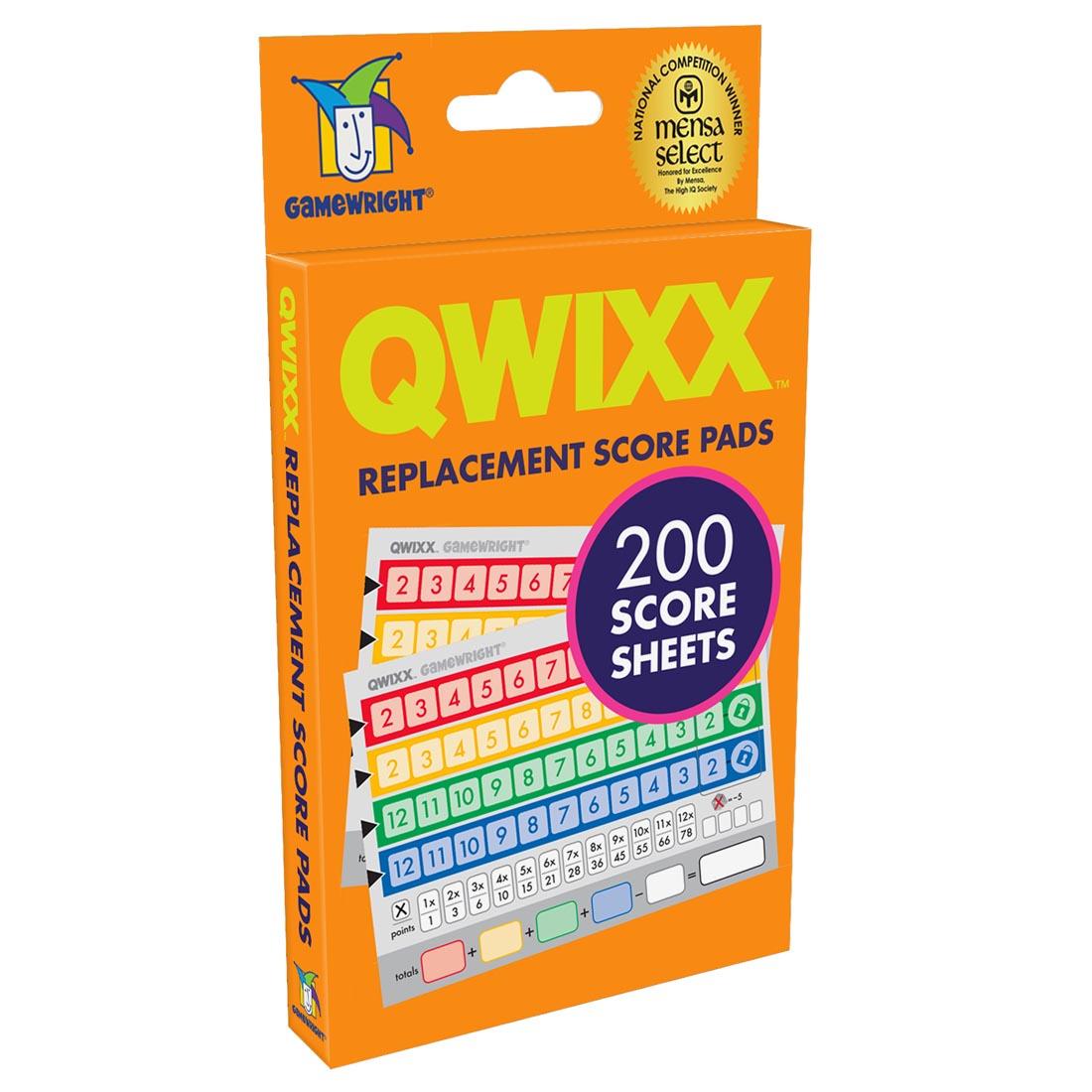 Qwixx Replacement Score Pads