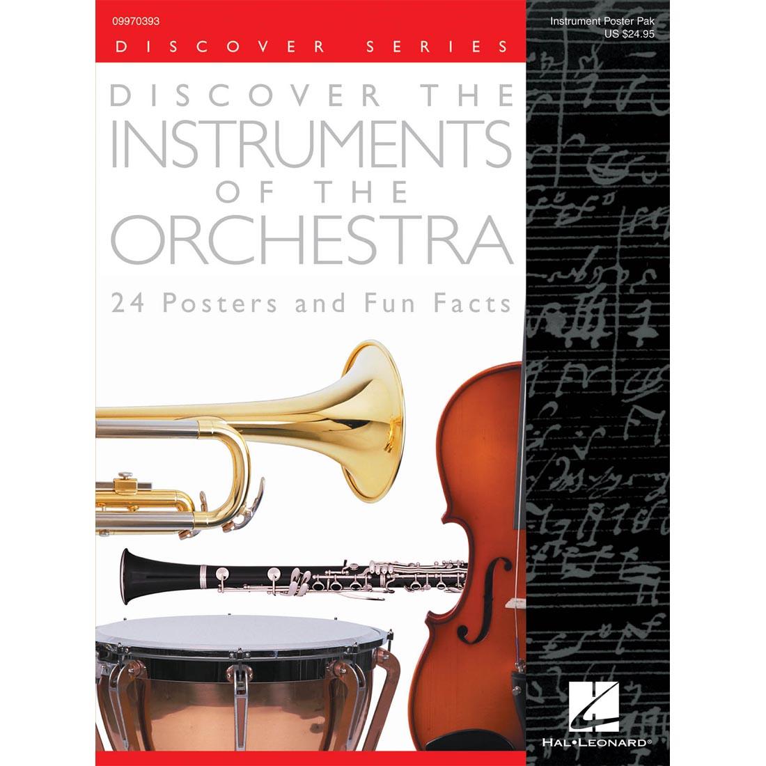 Discover The Instruments of The Orchestra Poster Set