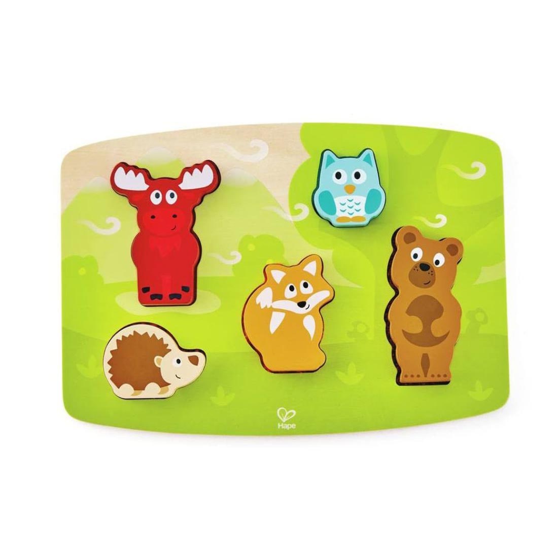 Hape Forest Animal Tactile Puzzle