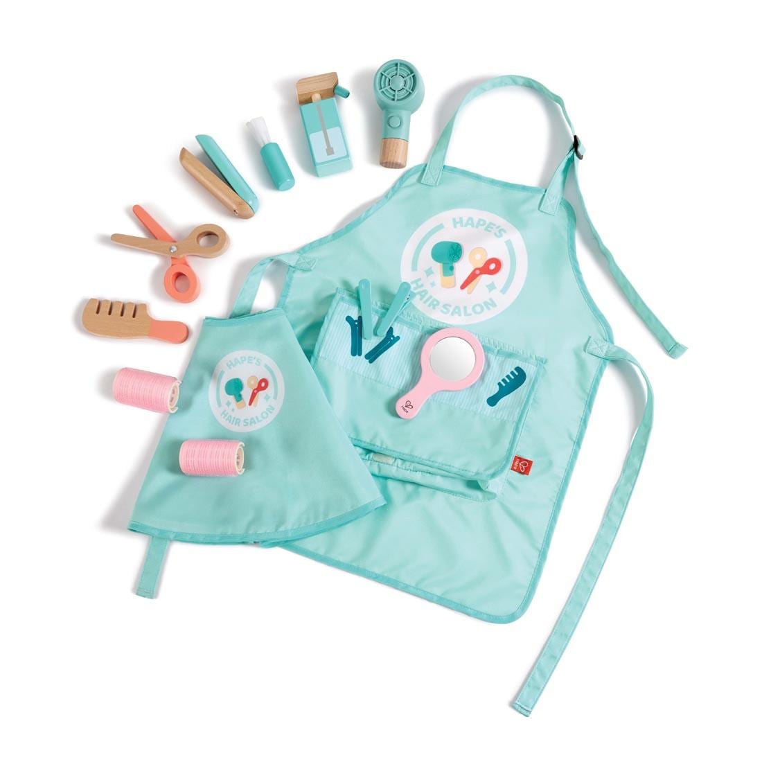 contents of the Super Stylish Hair Salon Set By Hape