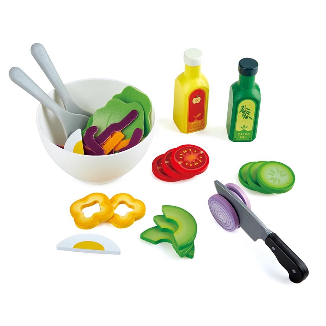 Healthy Wooden Salad Playset By Hape