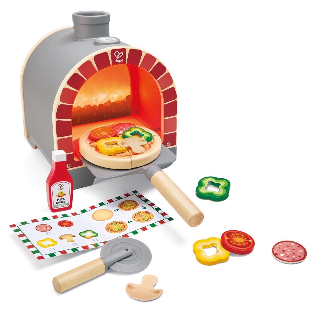 Light & Sizzle Pizza Oven Play Set By Hape