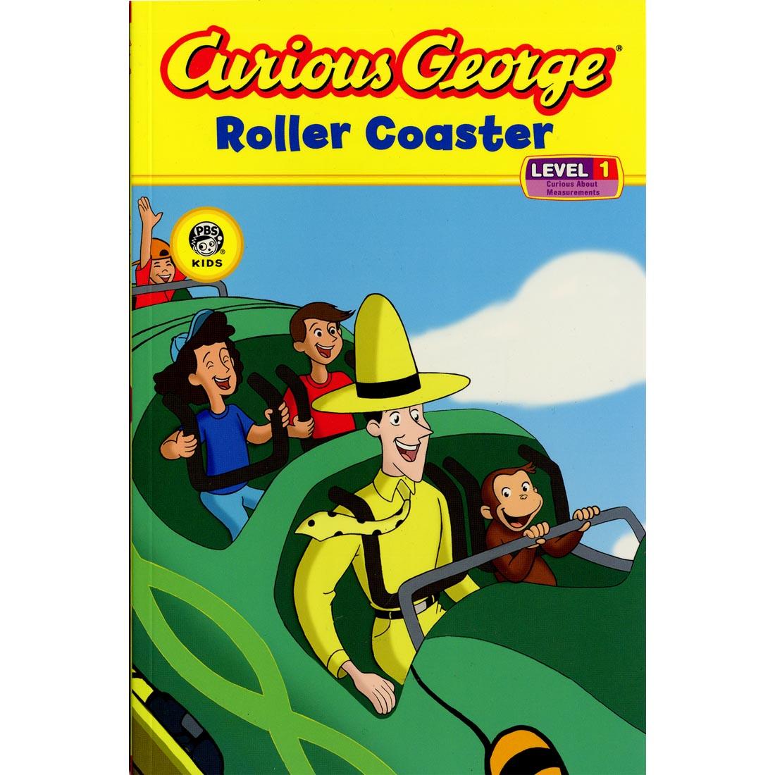 Curious George Roller Coaster - Level 1 Reader