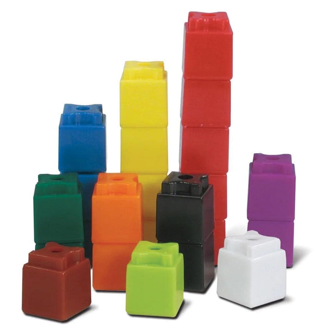 stacks of UniLink Linking Cubes