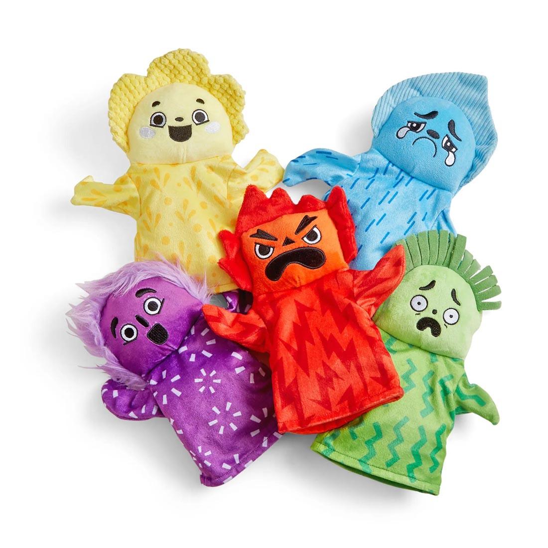 Five Feelings Family Hand Puppets