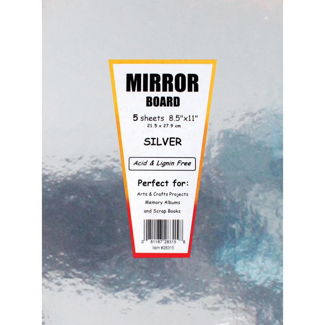 Hygloss Silver Mirror Boards