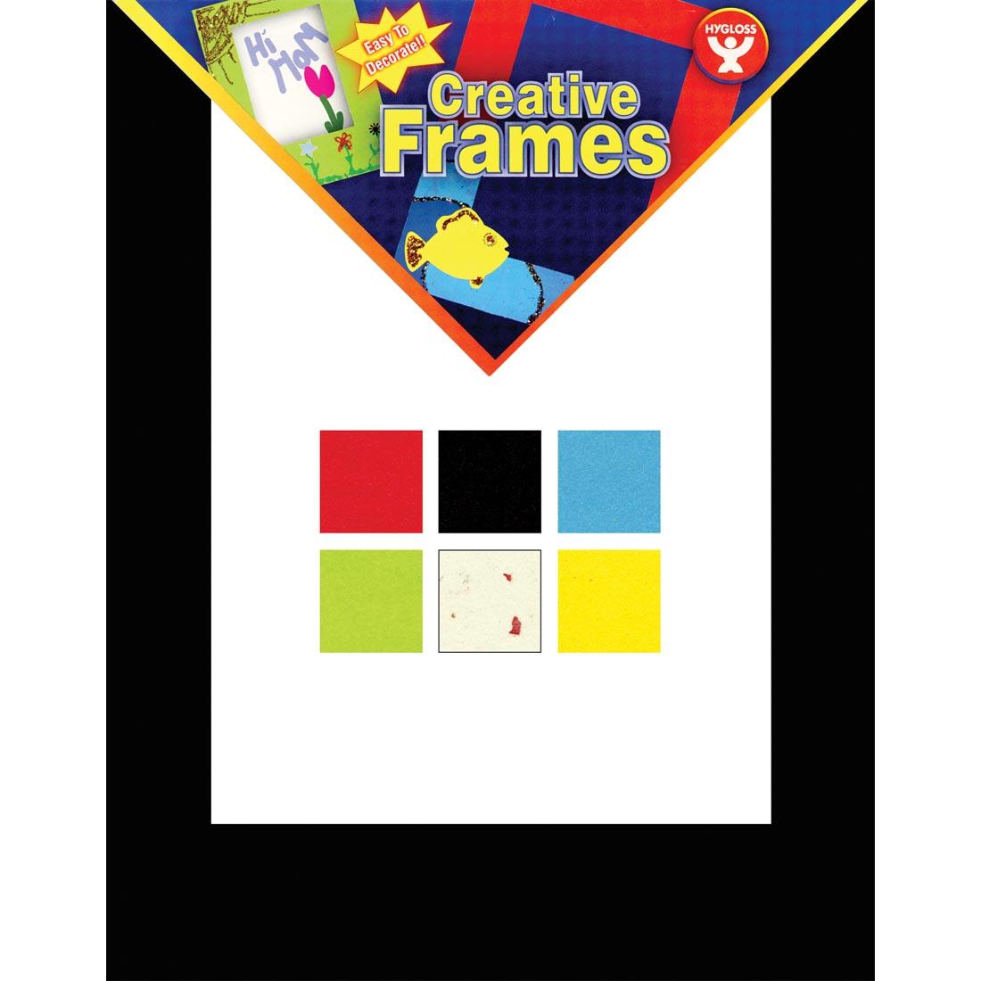 Assorted Color Creative Frames by Hygloss