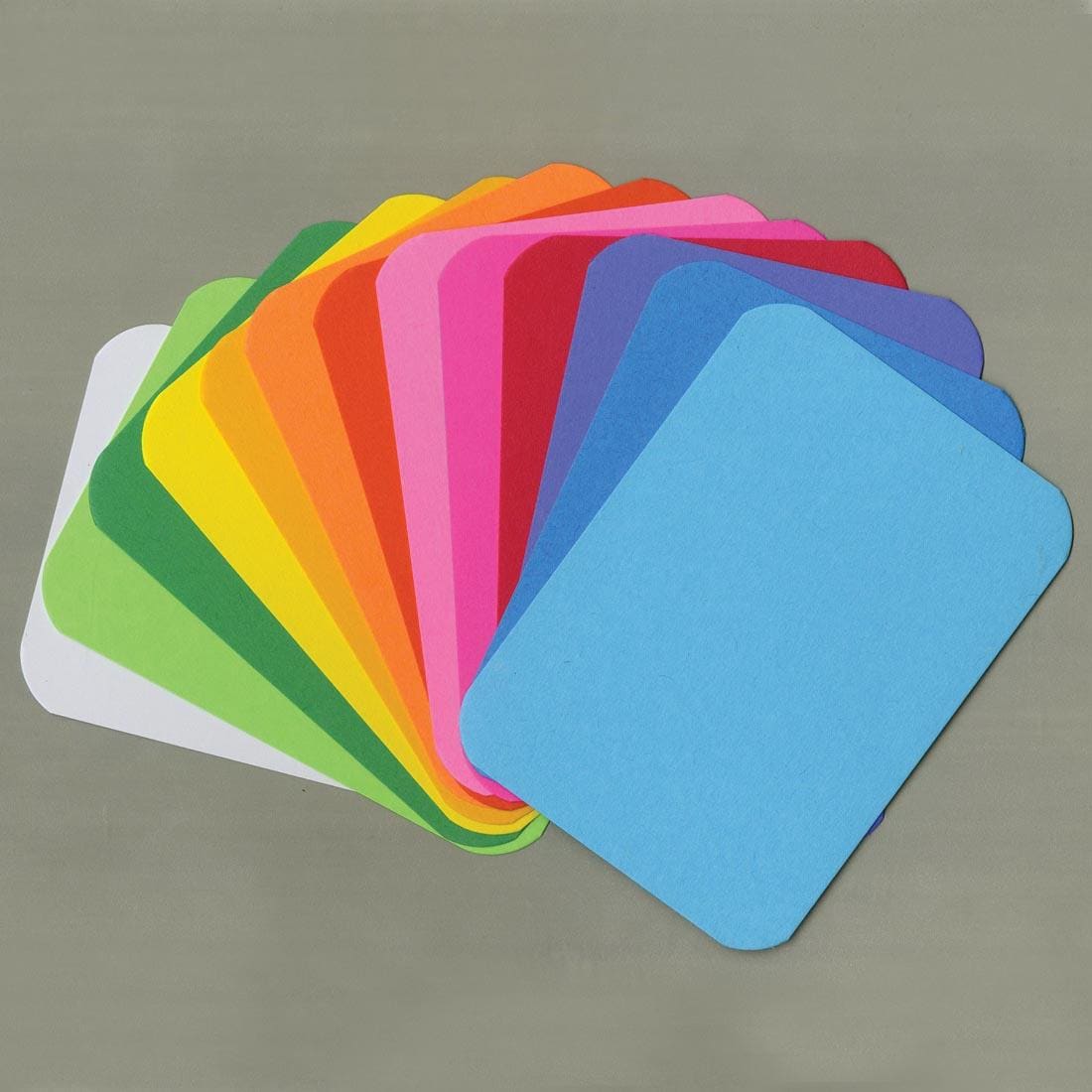 Assorted Color Blank Playing Cards