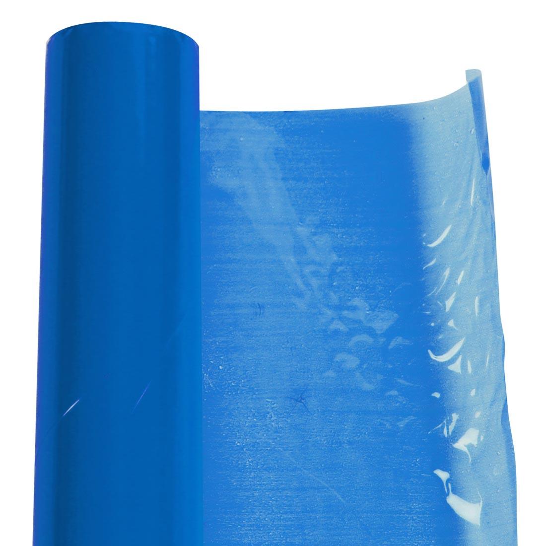 Roll of Blue Cellophane