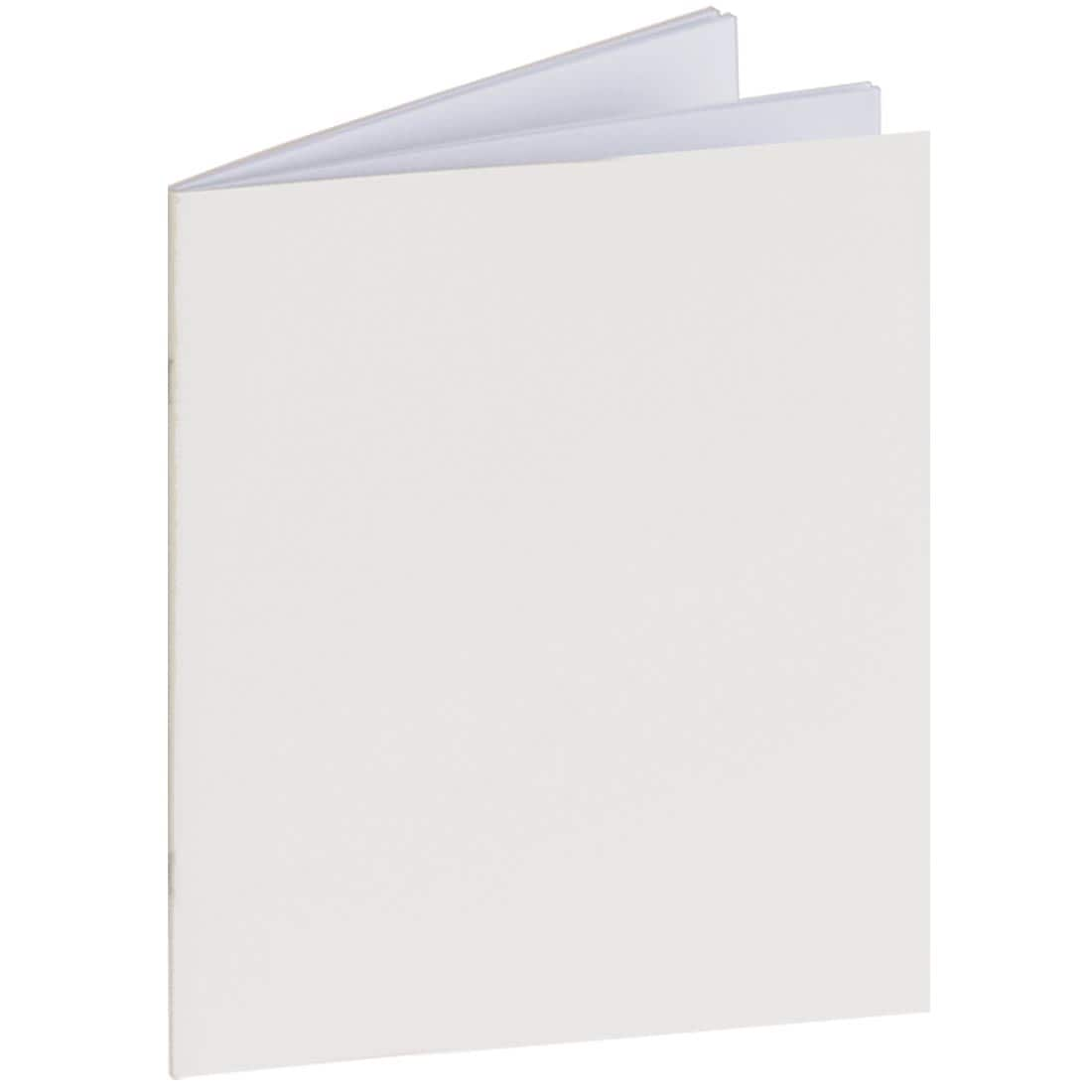 White Blank Book