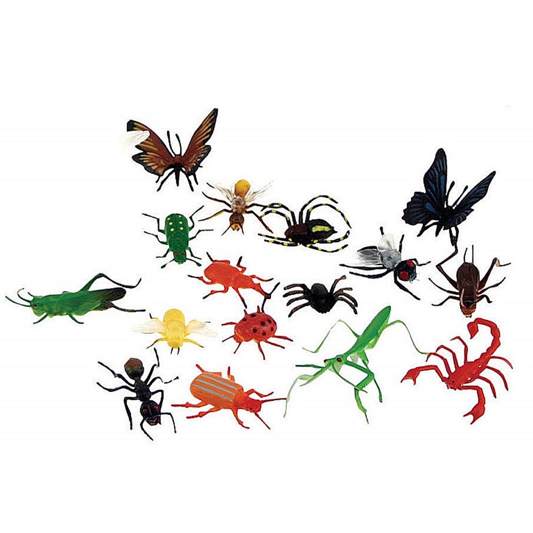 Big Bunch of Plastic Bugs