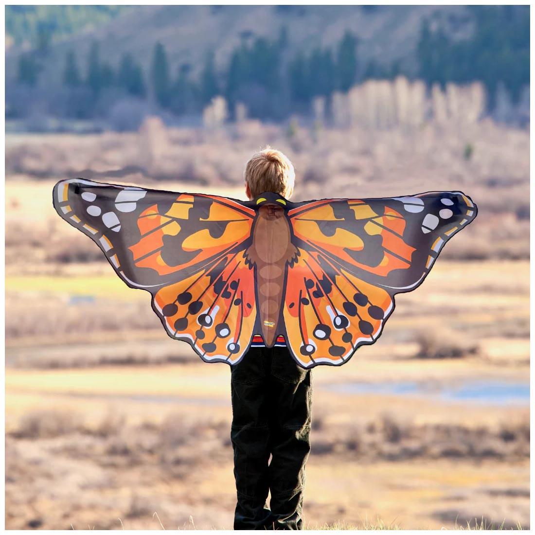 Child wearing Insect Lore Dress Up Butterfly Wings
