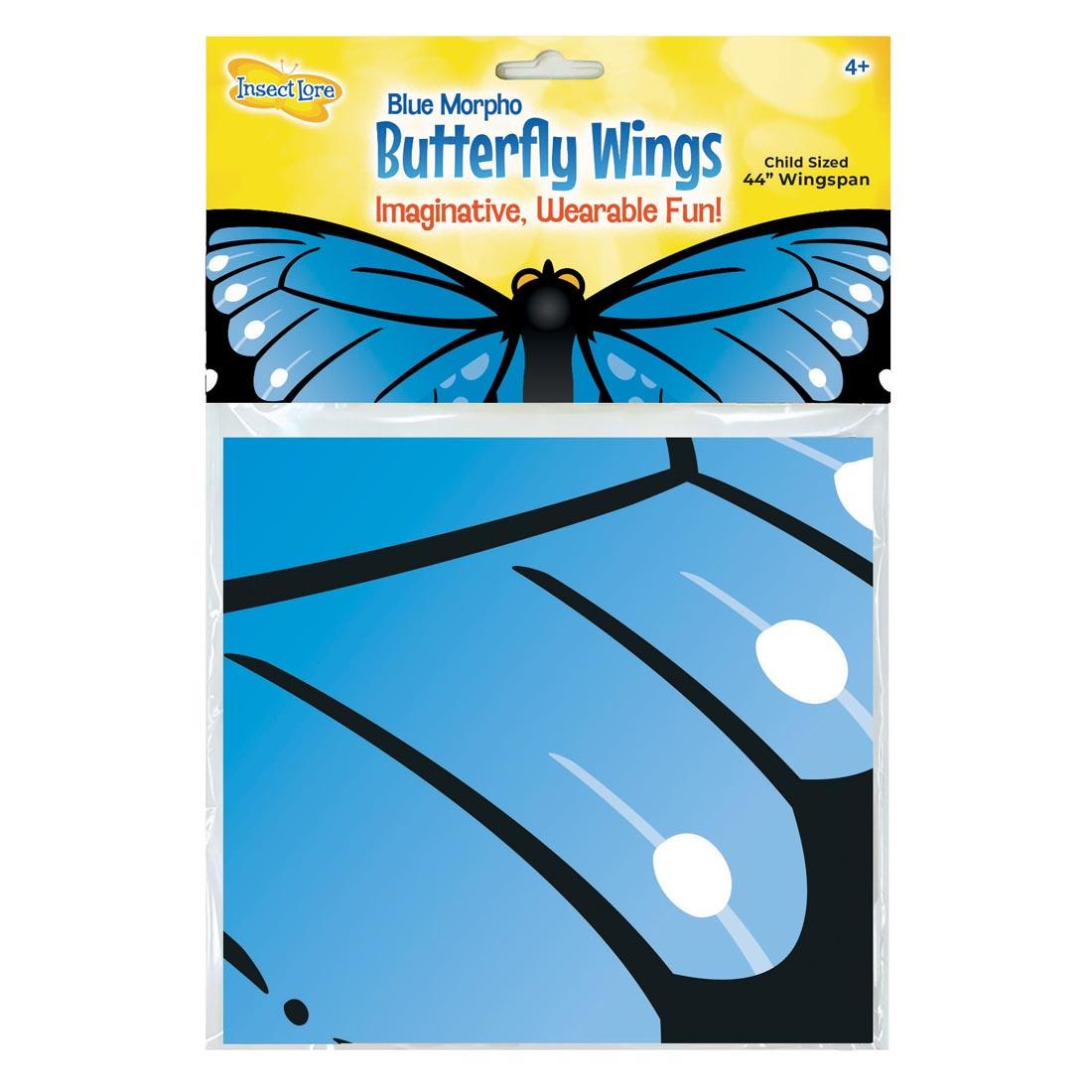 Package of Dress Up Blue Morpho Butterfly Wings