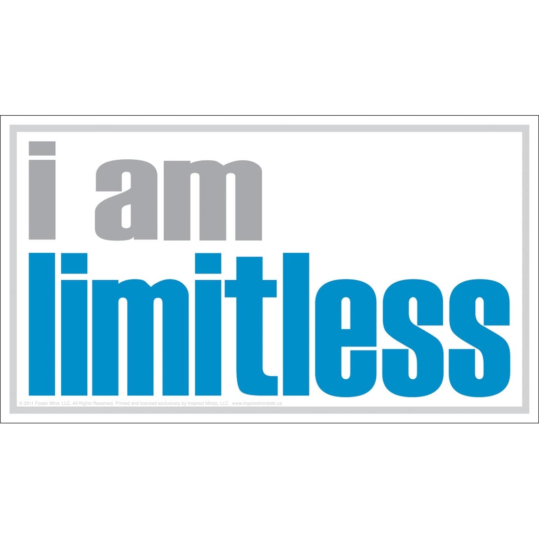 I Am Limitless Magnet by Inspired Minds