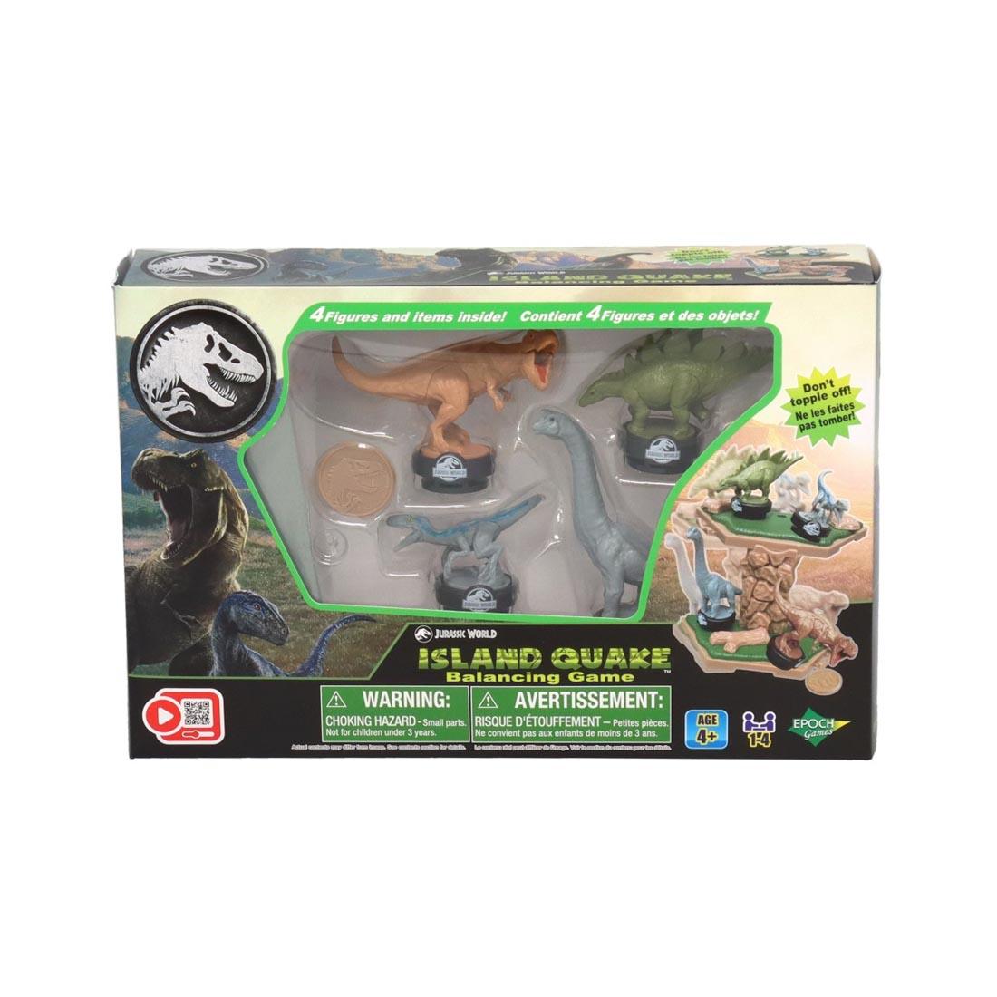 Jurassic World Island Quake Balancing Game
