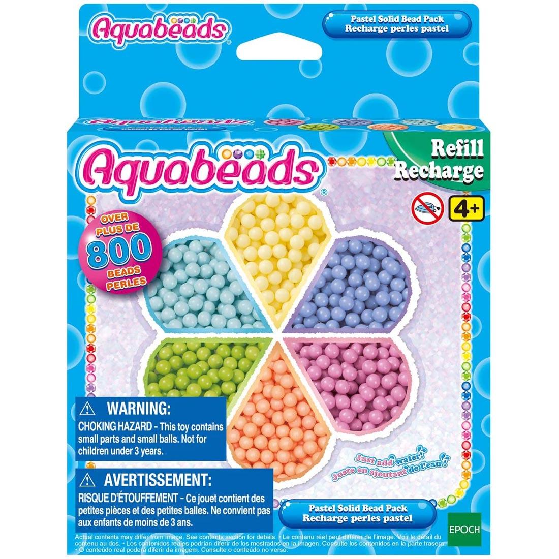 Aquabeads Pastel Solid Beads Refill Pack