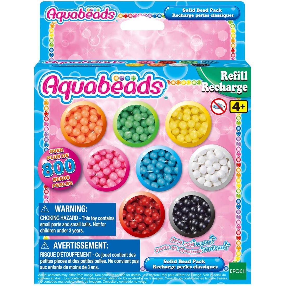 Aquabeads Solid Beads Refill Pack