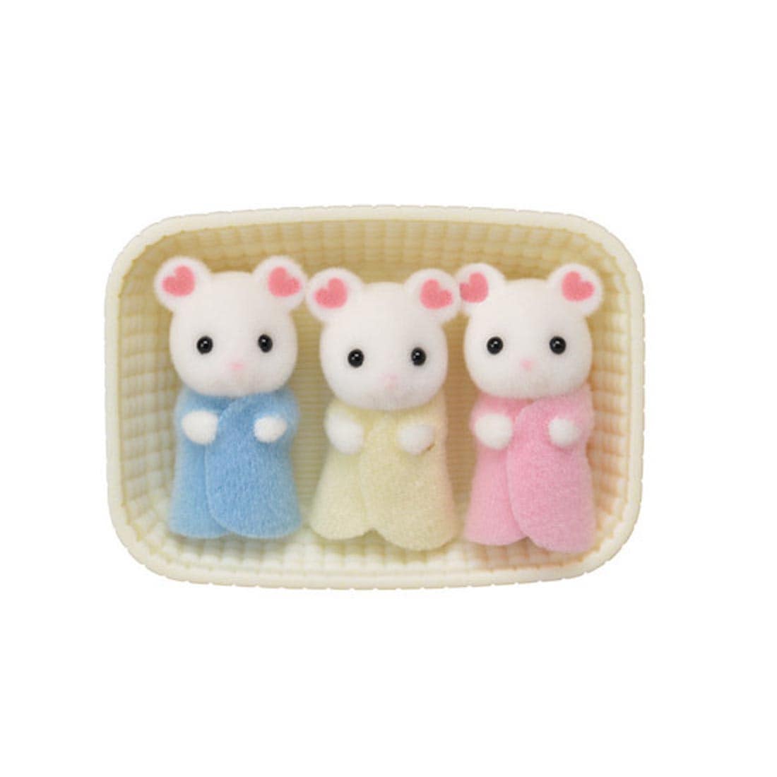 Calico Critters Marshmallow Mouse Triplets