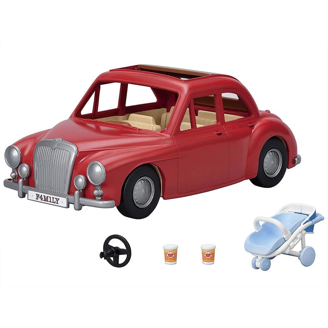 Calico Critters Family Cruising Car