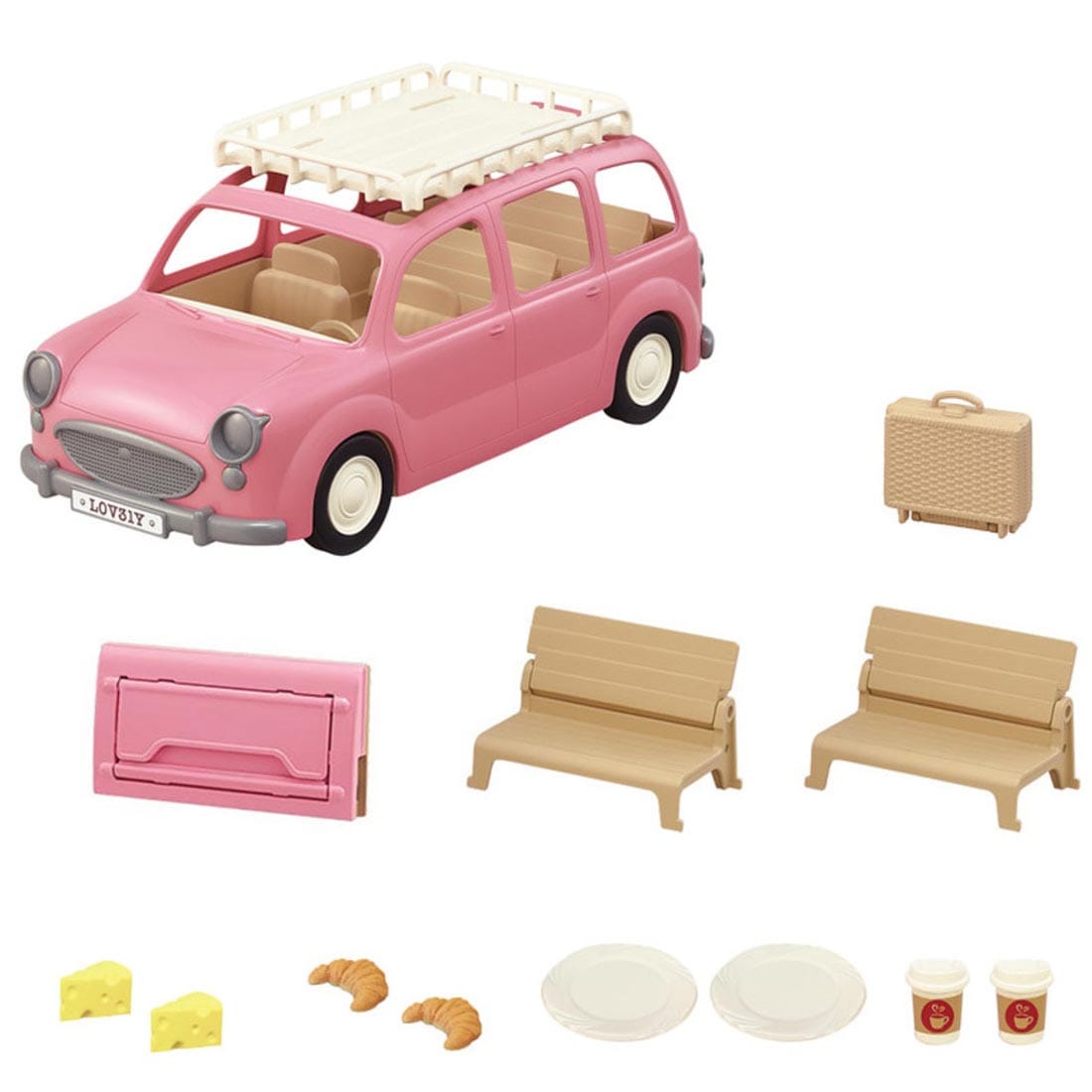 Calico Critters Family Picnic Van