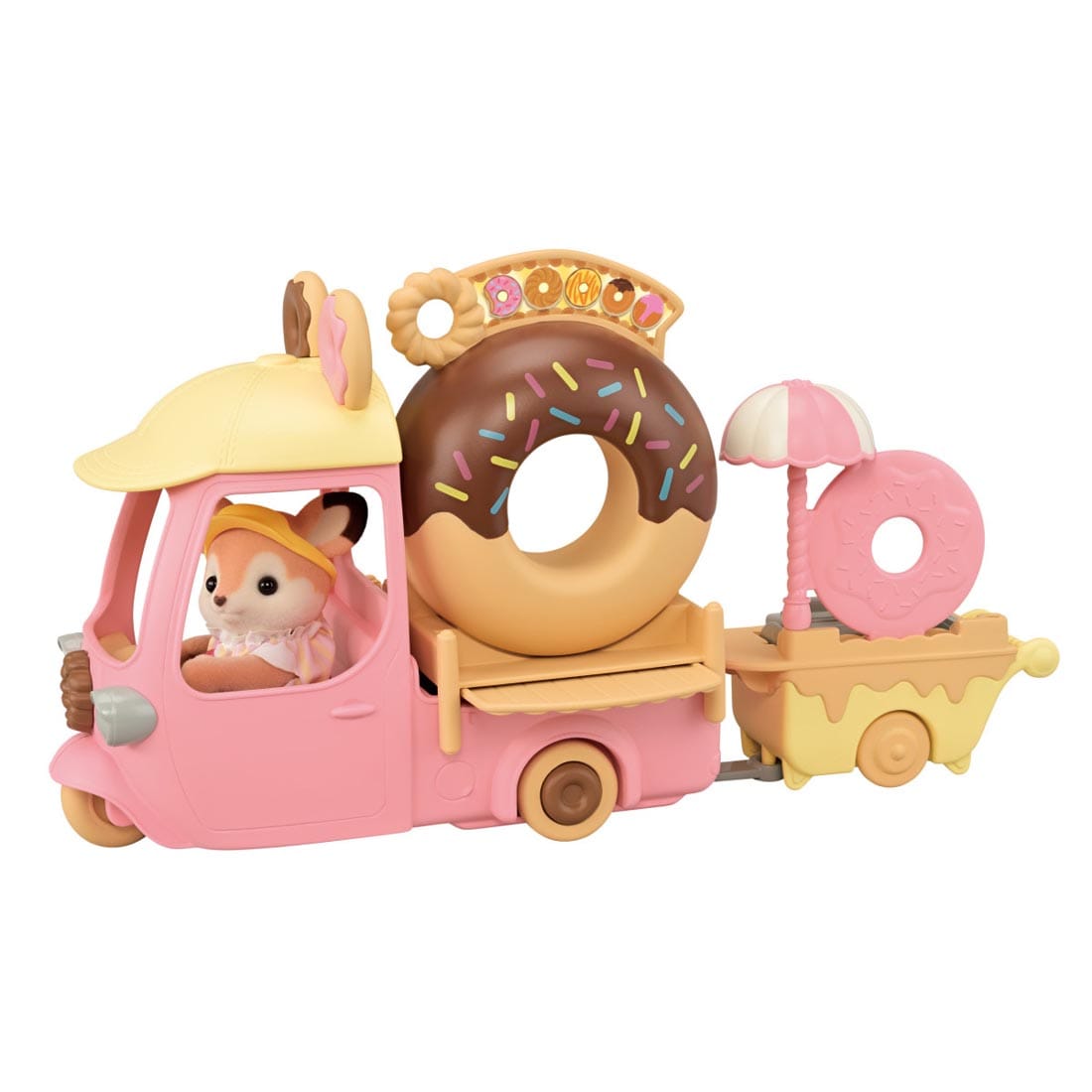 Calico Critters Dip Dip Donuts Wagon