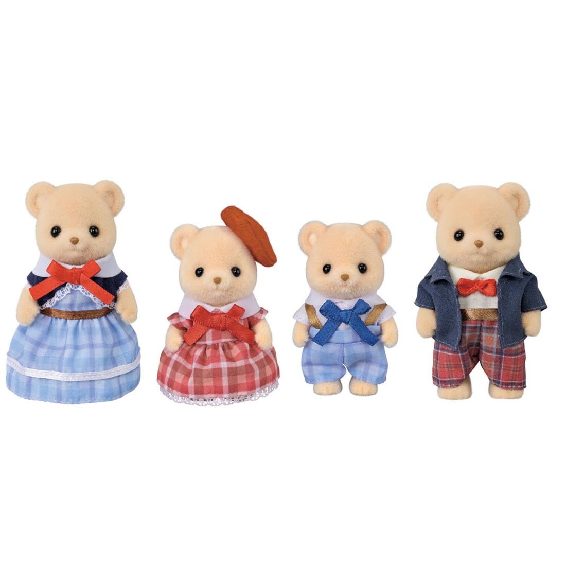 Calico Critters Biscuit Bear Family