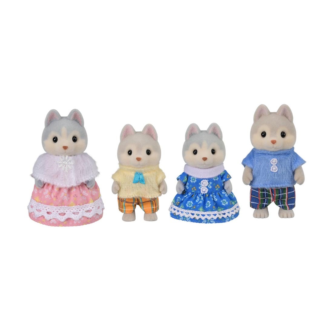 Calico Critters Husky Family
