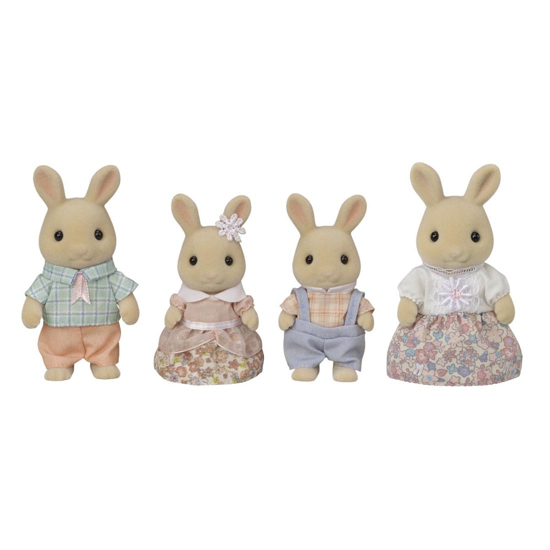 Calico Critters Milk Rabbit Family