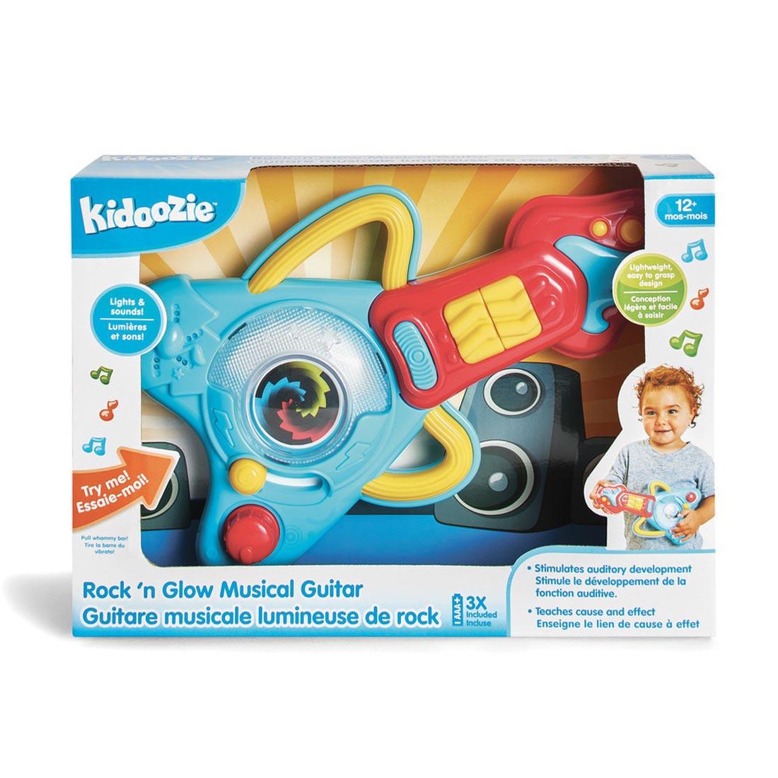 Rock 'N Glow Musical Guitar By Kidoozie in package