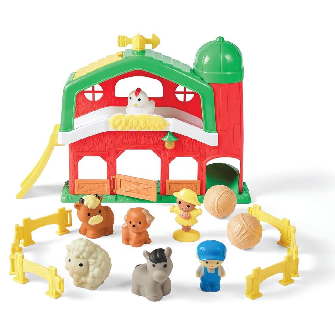 Barnyard Farm Playset By Kidoozie