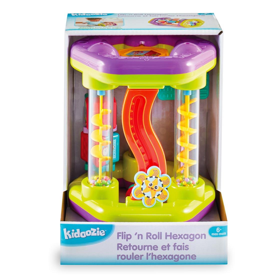 Flip 'n Roll Hexagon By Kidoozie in package