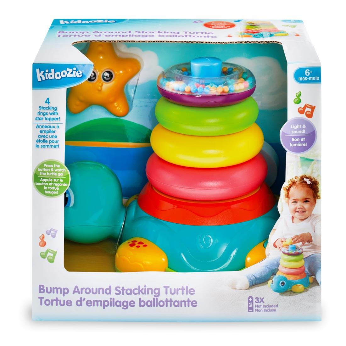 Bump Around Stacking Turtle By Kidoozie in package