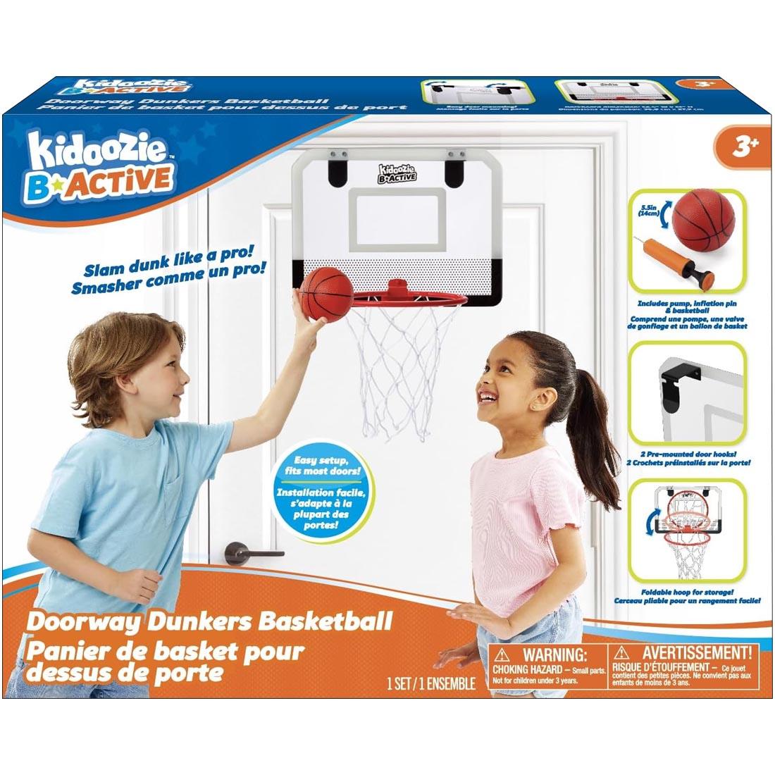package for Doorway Dunkers Basketball By Kidoozie