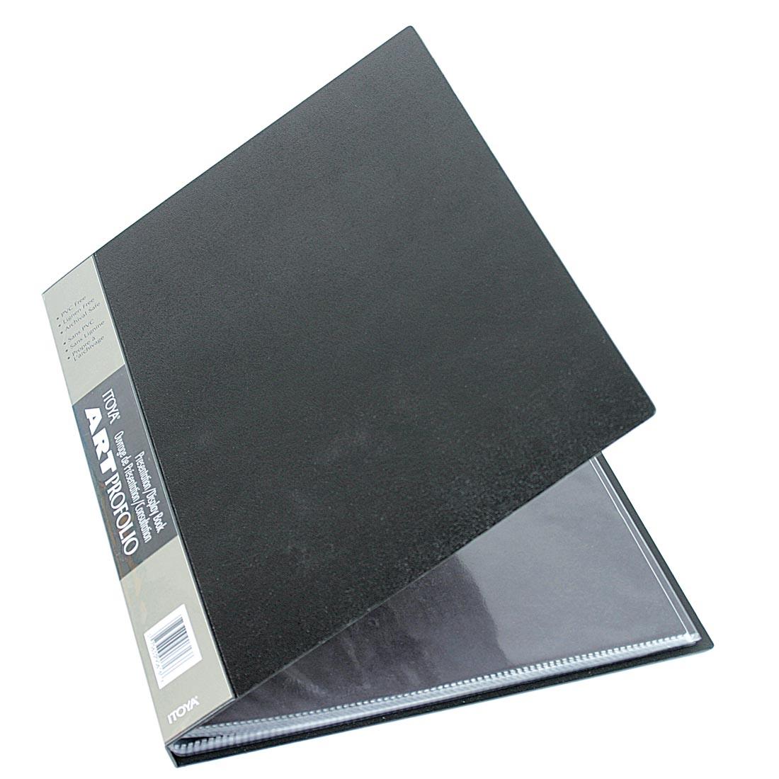  Itoya Profolio Series 8 1/2 X 11 Inch Art Presentation  Portfolio (12 Two-Sided Pages) : Arts, Crafts & Sewing