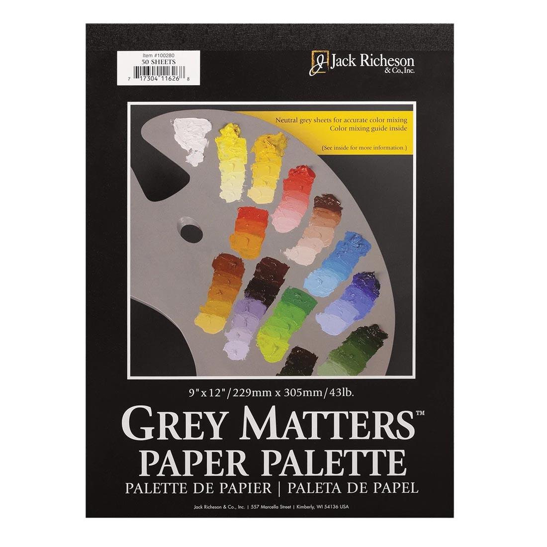 Jack Richeson Grey Matters Paper Palette