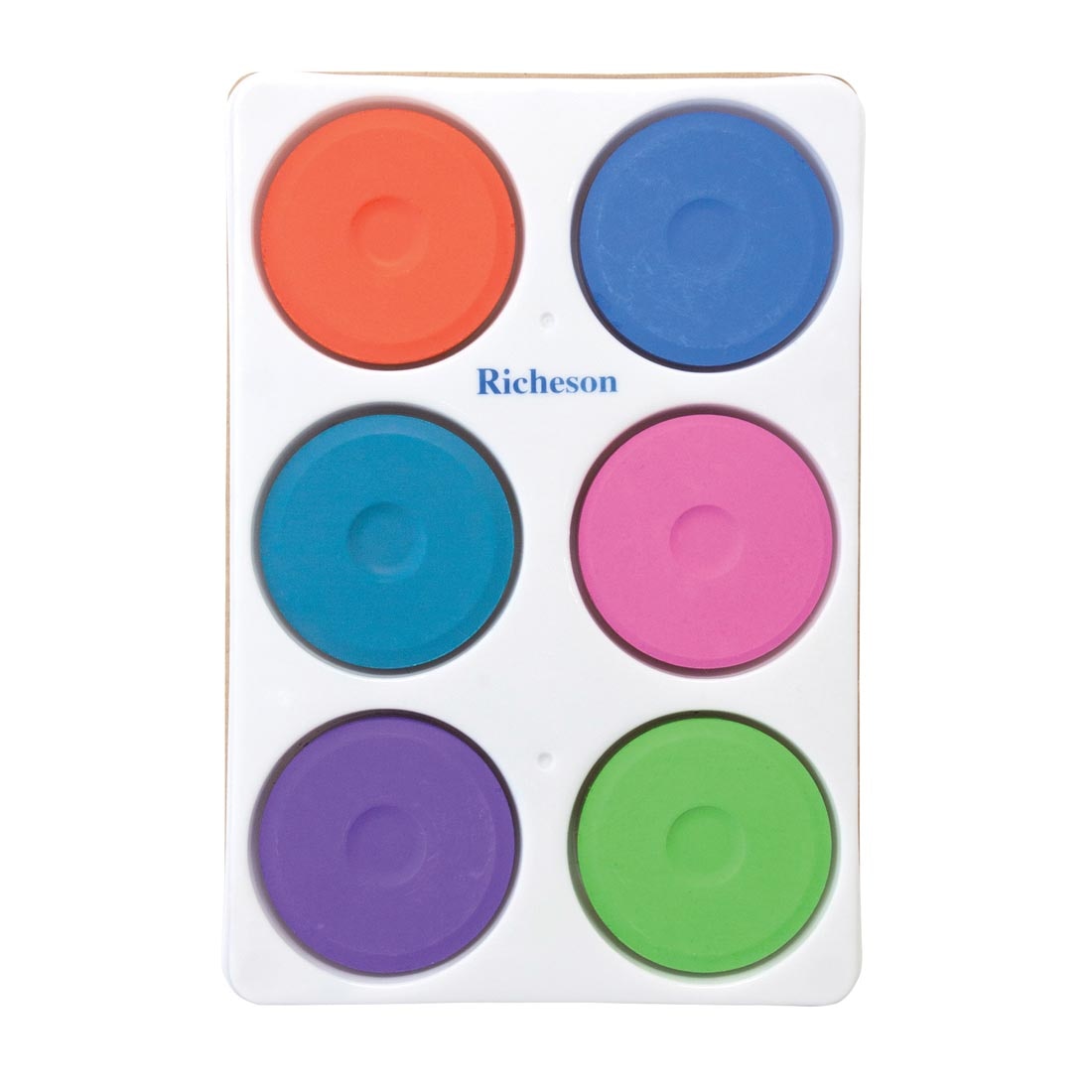Richeson Secondary Tempera Cake 6-Color Set