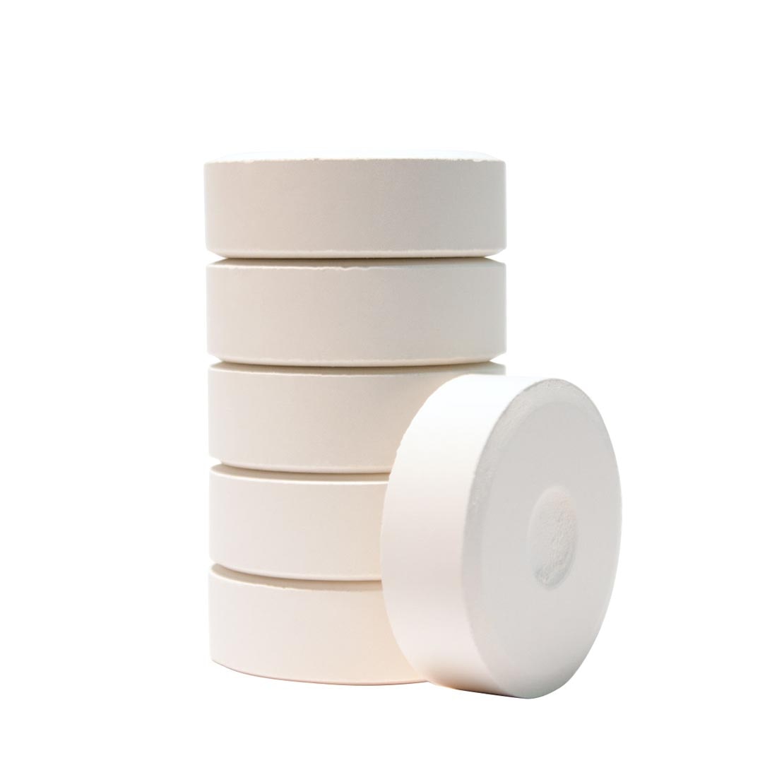 6 White Tempera Cake Refills by Richeson