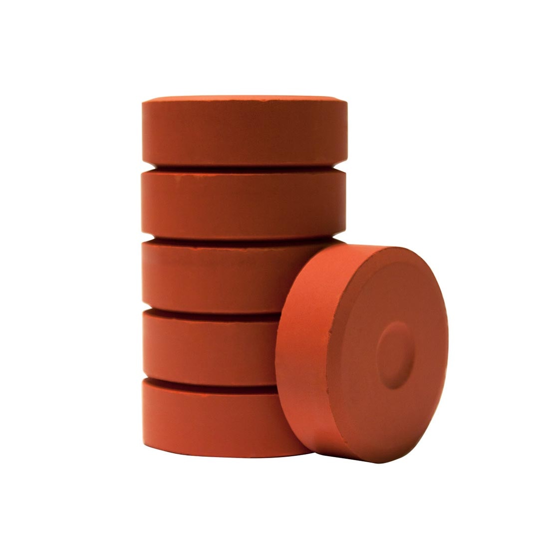 6 Burnt Sienna Tempera Cake Refills by Richeson