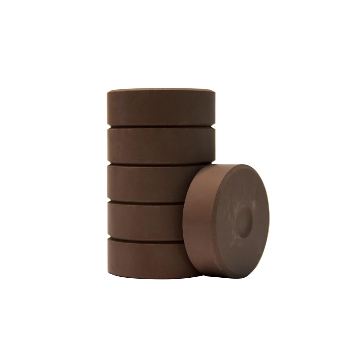 6 Burnt Umber Tempera Cake Refills by Richeson