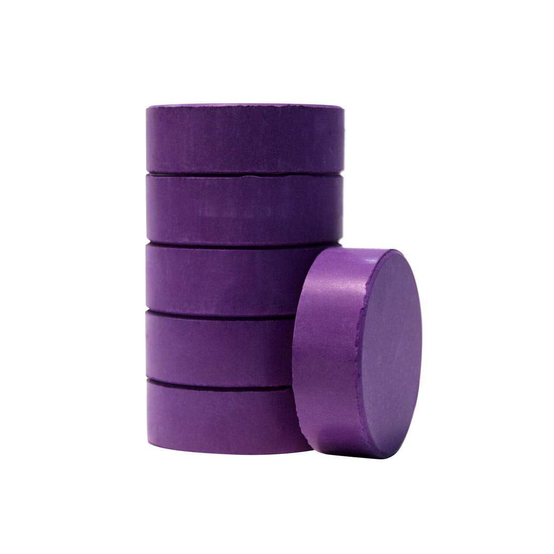 6 Violet Tempera Cake Refills by Richeson