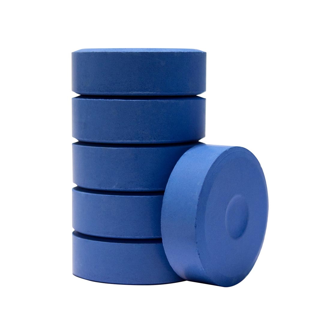 6 Cobalt Blue Tempera Cake Refills by Richeson